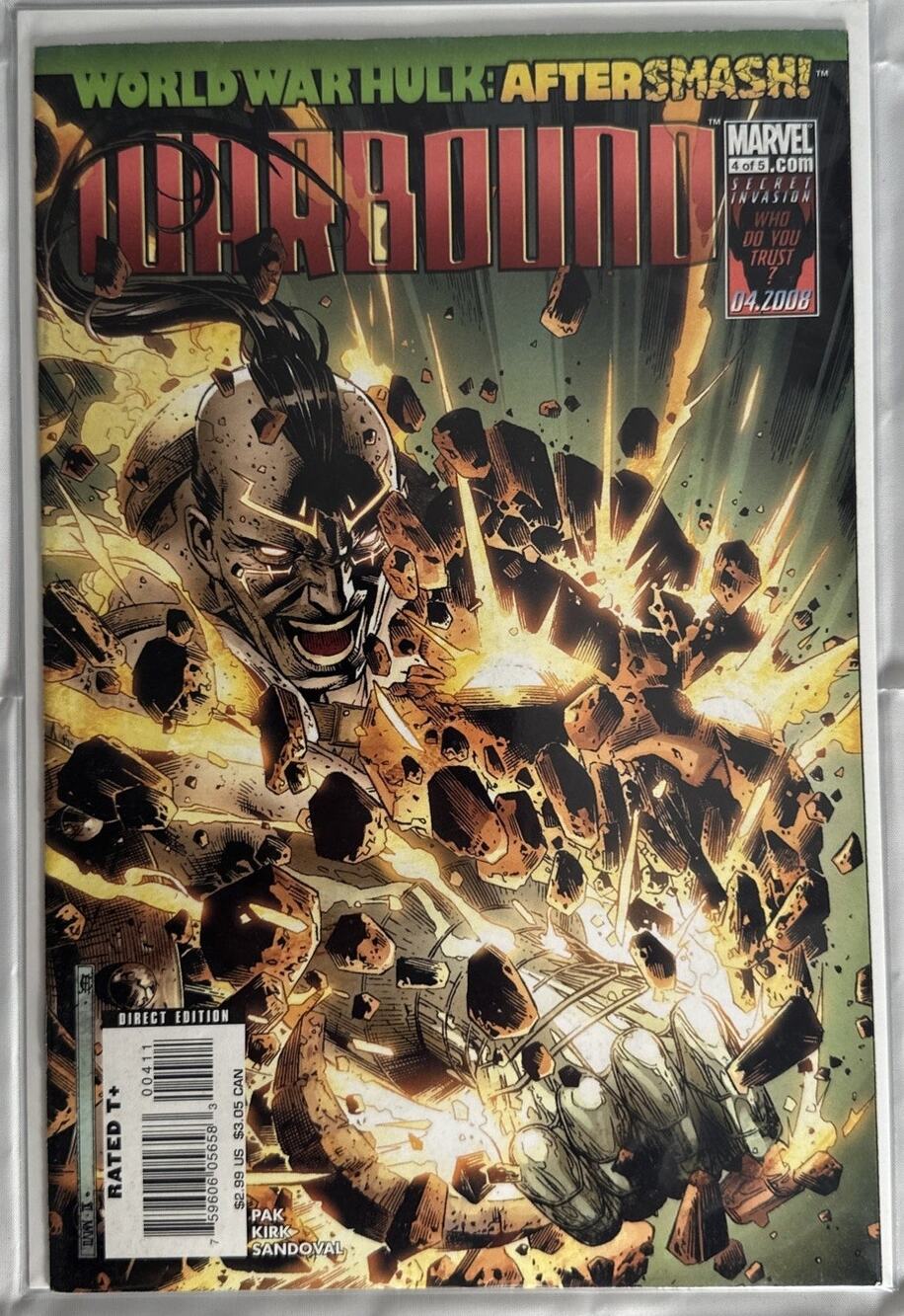 World War Hulk: Aftersmash Warbound #4 (of 5) Marvel Comics 2008